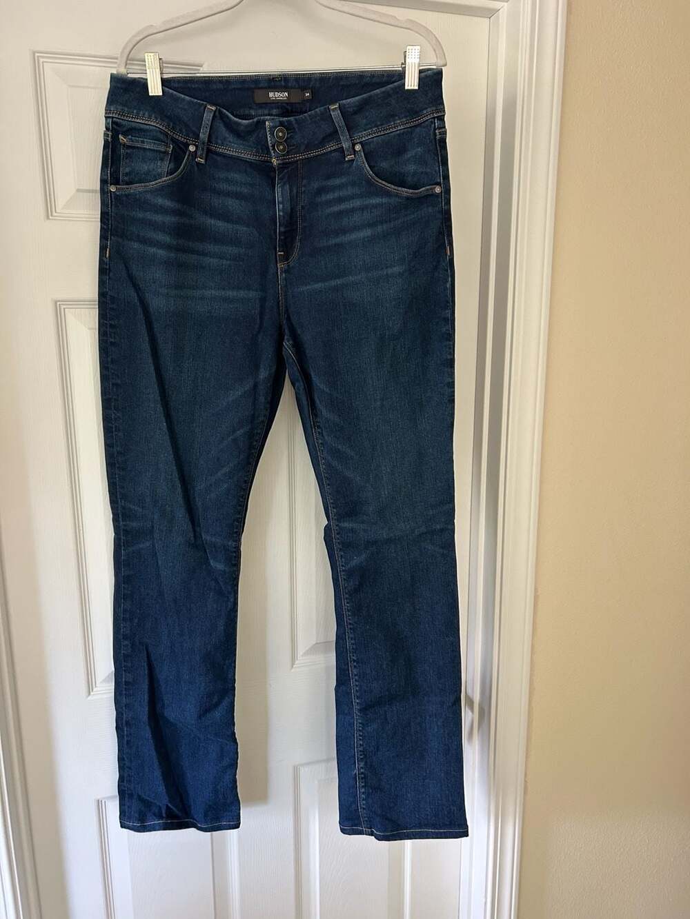 Hudson Los Angeles Beth Baby Boot Cut Jeans Size 34